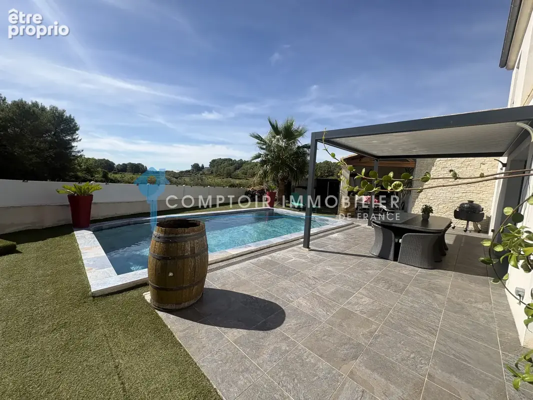 Dépt Hérault (34) A Vendre sur Teyran Maison contemporaine T4 avec Piscine et Garage - photo 10