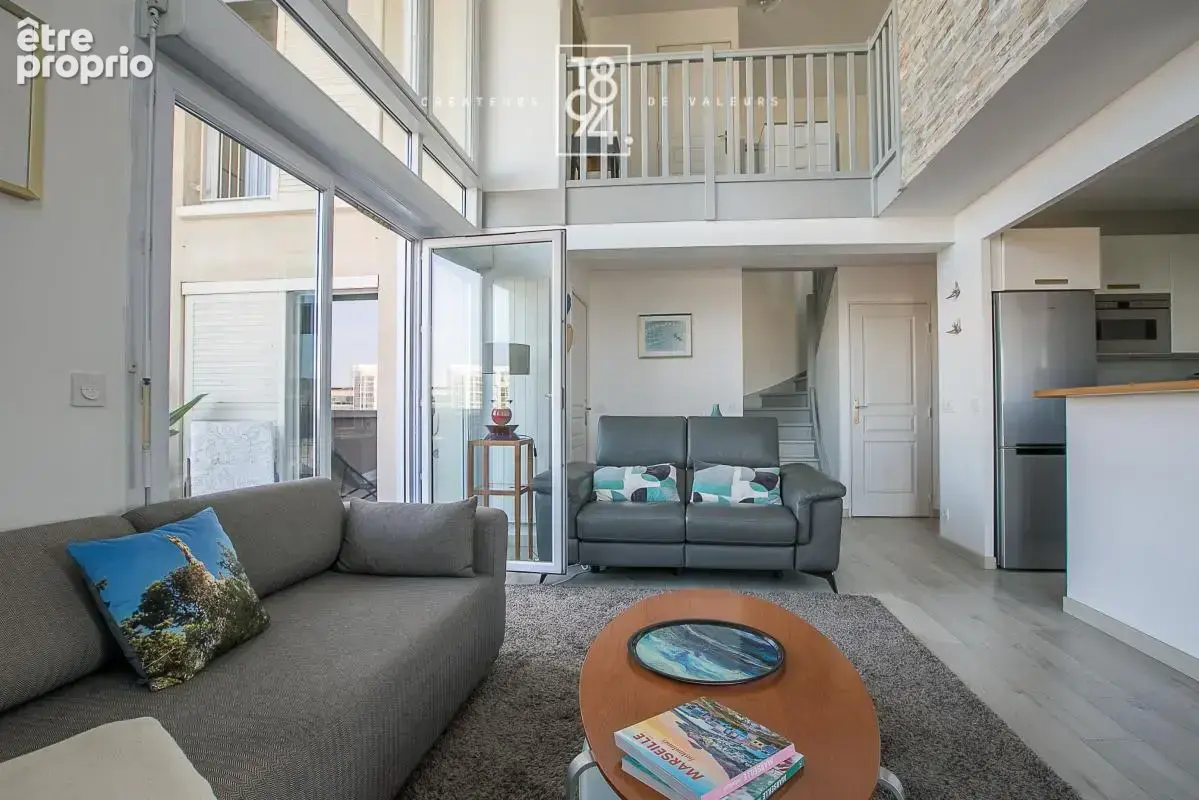 Duplex d'exception T4 de 100 m² I Terrasse I Résidence M5 Les Docks I - photo 2