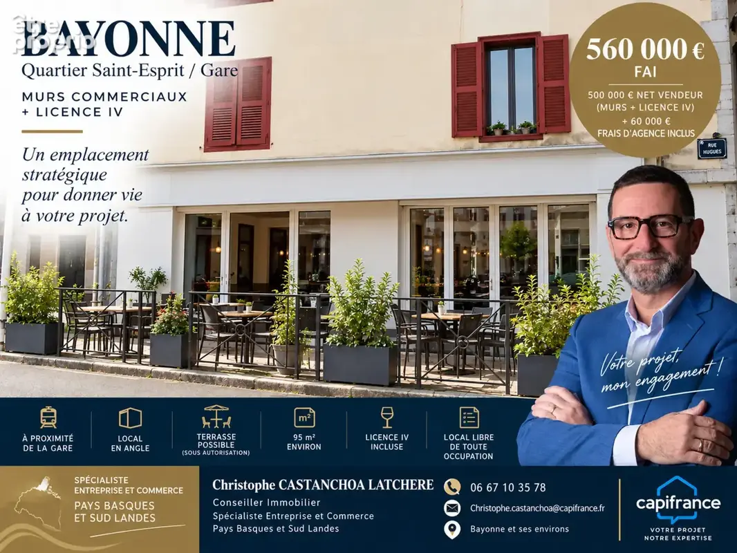 Commerce à BAYONNE