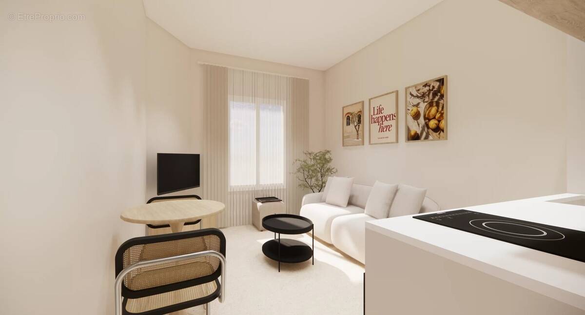 Studio rénové meublé marché libération - photo 2