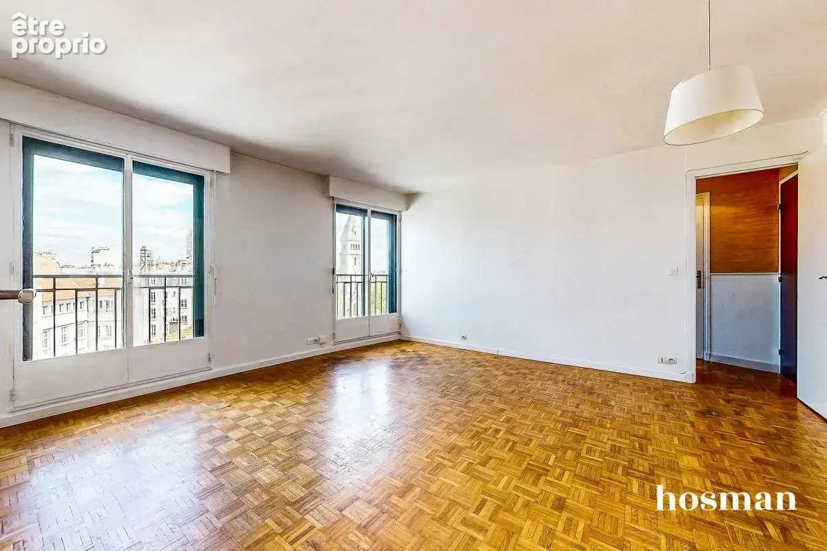 Appartement 2 pièces 46,5 m² — Balcon, vue dégagée & étage élevé avec ascenseur — Alésia / Jean Moulin, Paris 14e - photo 4