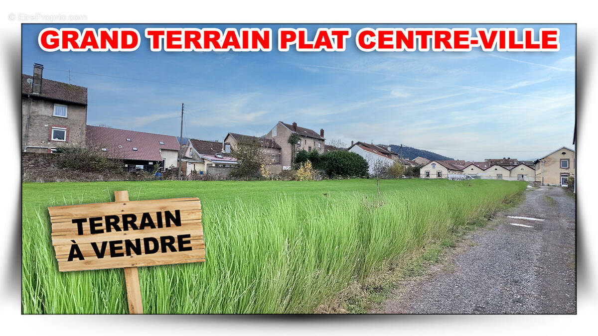 Terrain à SAINT-DIE-DES-VOSGES