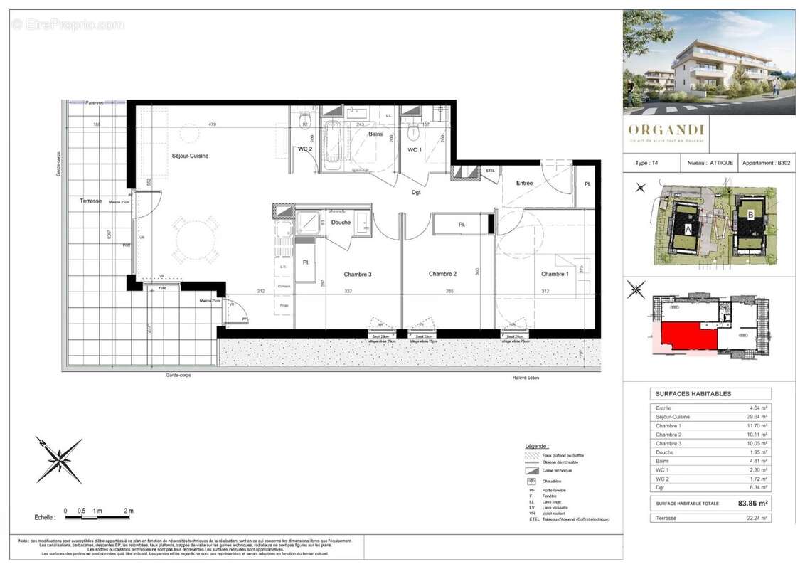 Appartement à THONON-LES-BAINS
