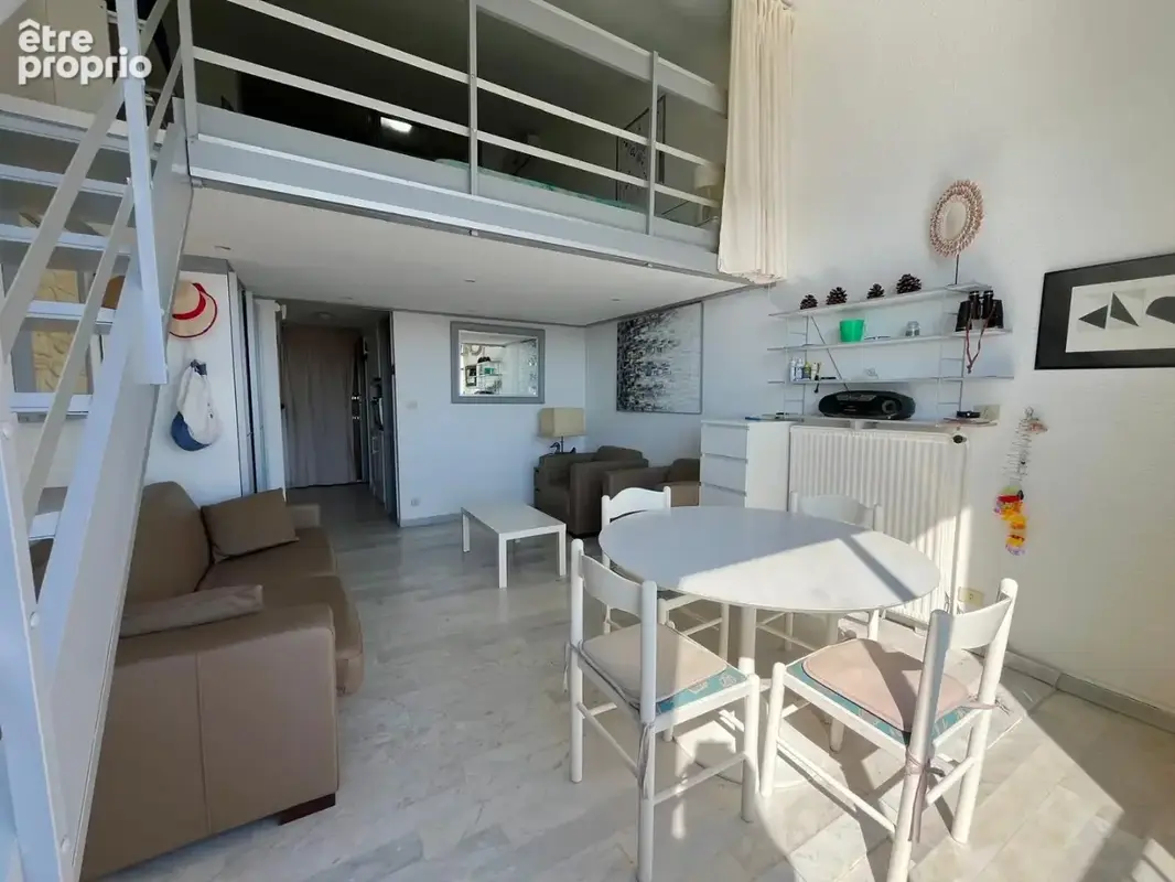 Le cap d'agde - port -appartement t2 avec mezzanine et cabine  vue exceptionnelle sur le por - photo 3