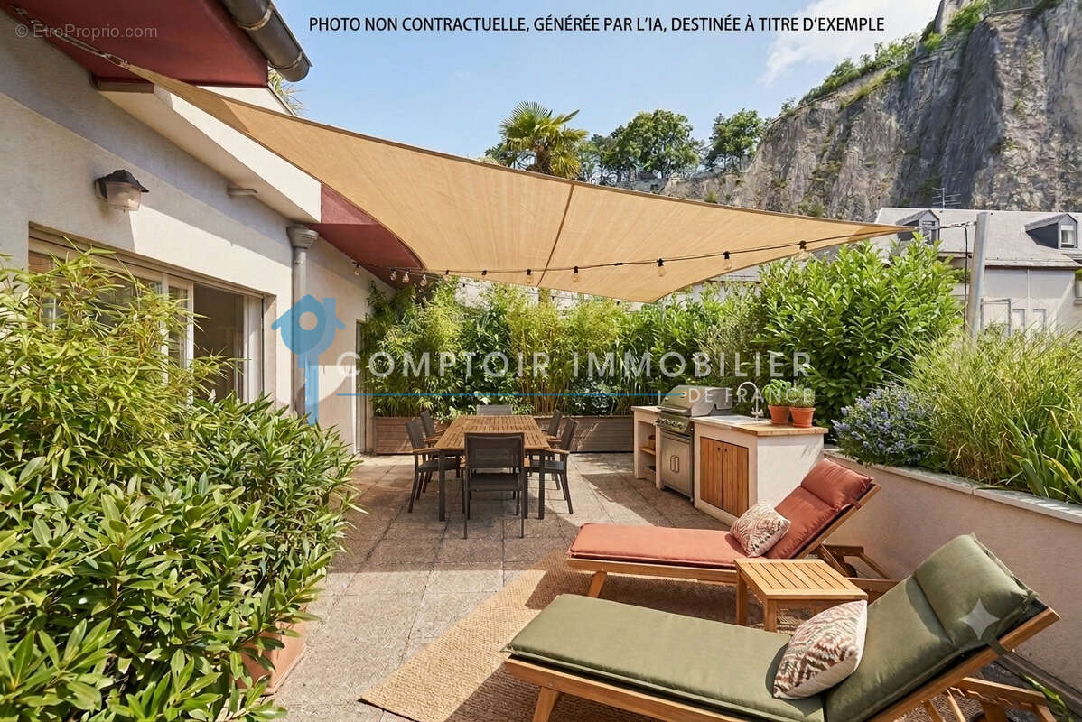 Appartement Duplex dernier étage - Terrasse 45m2 - 110m2 habitables - rénové - photo 7