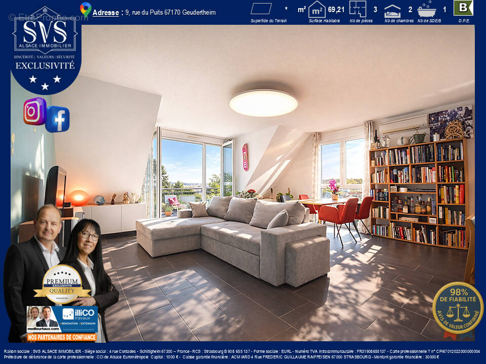 Appartement à GEUDERTHEIM
