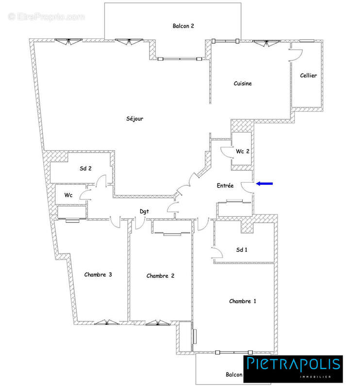 Appartement à CHARBONNIERES-LES-BAINS