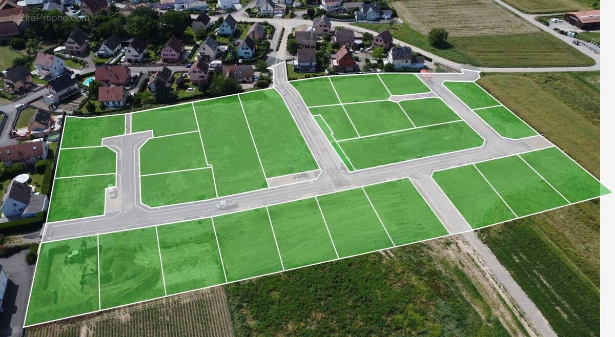 Terrain de 439 m² à HOUSSEN (HAUT-RHIN) - photo 3