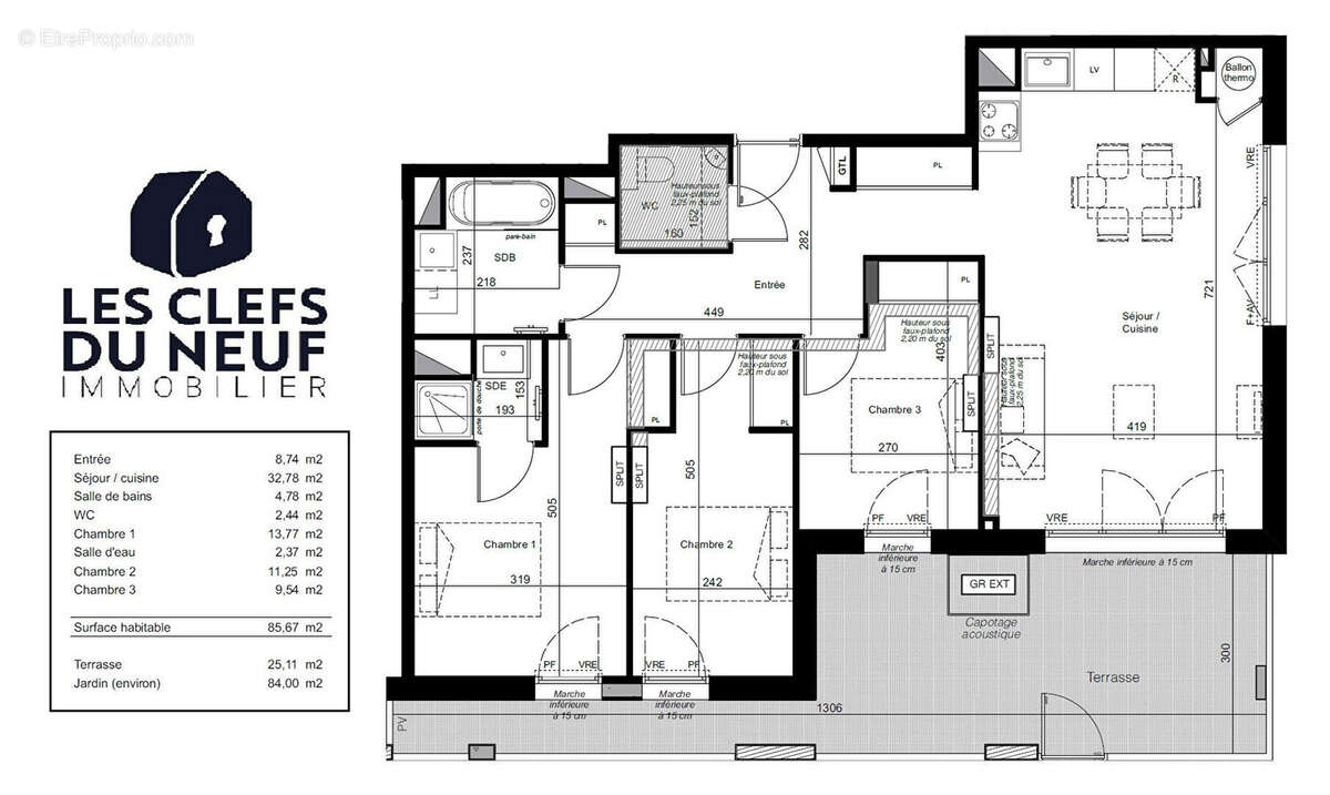 Appartement à TOULOUSE