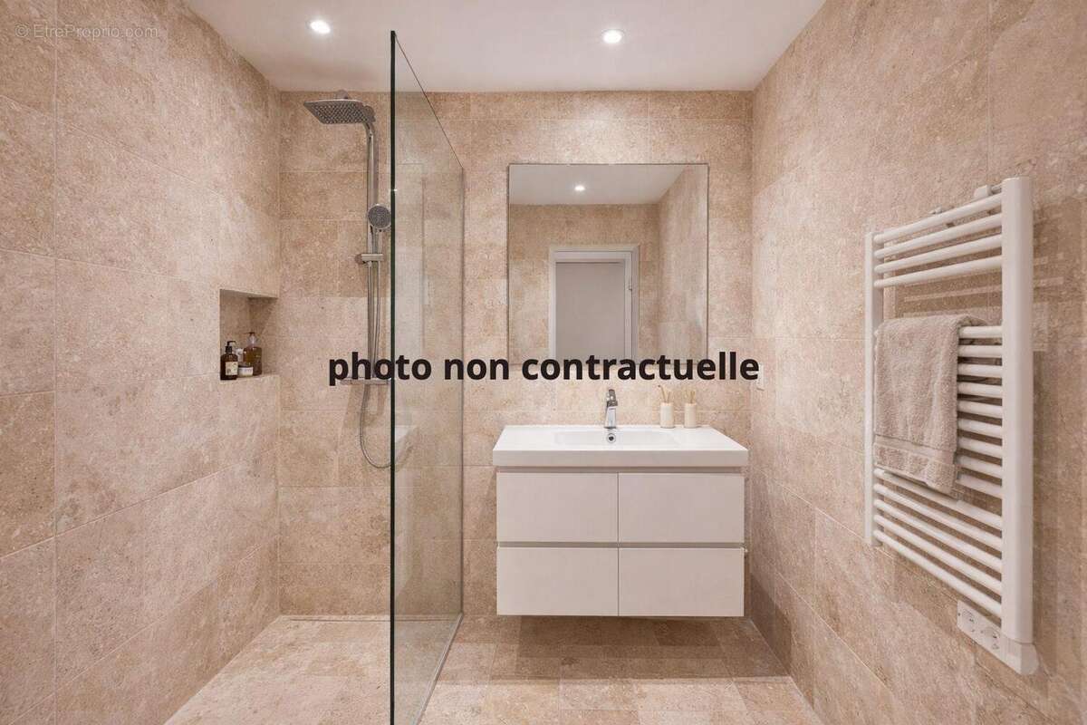 SALLE D'EAU - aménagement proposé - Appartement à NOISY-LE-GRAND