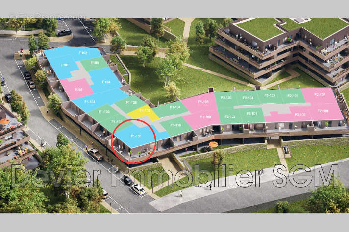 Appartement à CASTRIES