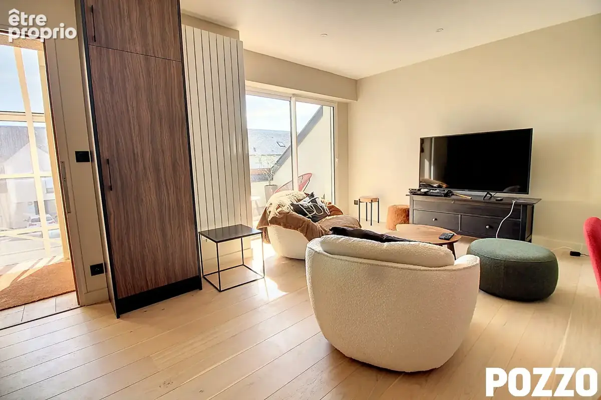 Appartement duplex à Granville 3 pièces de 59 m2 carrez , 80m² au sol ,  avec terrasse - photo 3