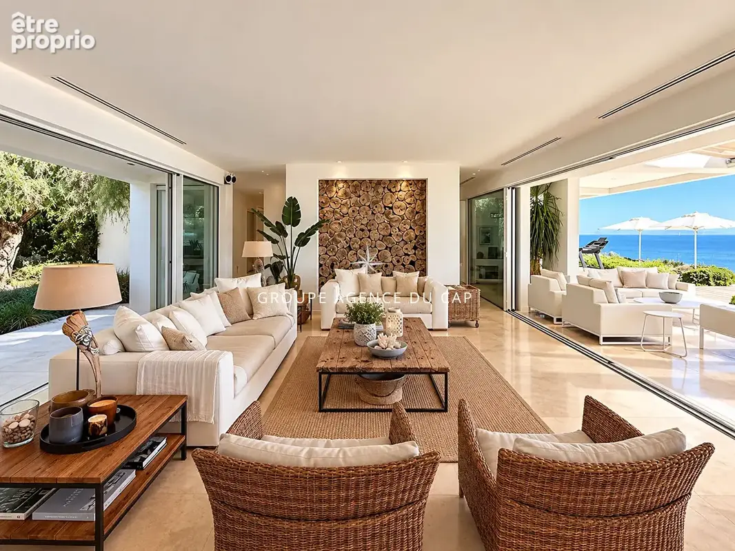 Vue mer panoramique golfe de st tropez propriete exceptionnelle 6 chambres piscine tout a pied - photo 8