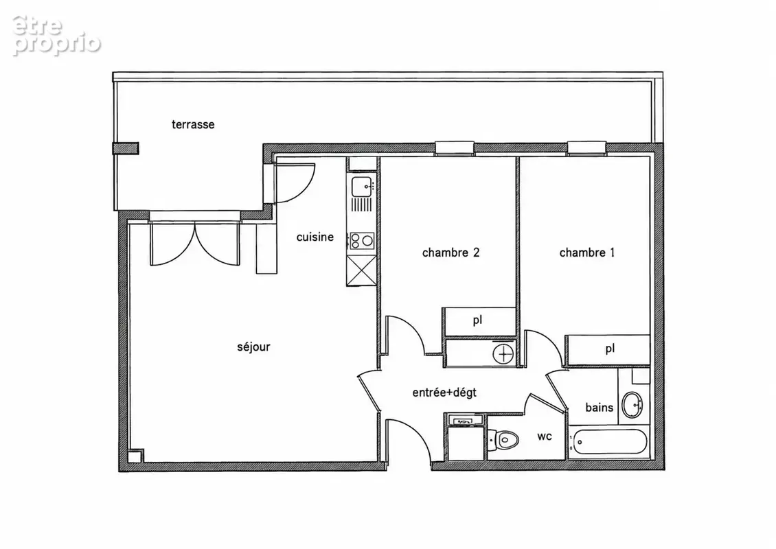 Appartement 3 pièces 64 m² à vendre à Castanet-Tolosan (31320) - photo 3