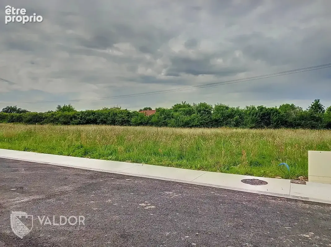 Marlieux – Terrain constructible viabilisé avec permis purgé pour projet résidentiel - photo 1
