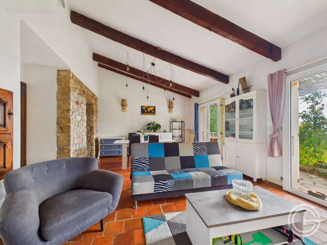 Maison VUE MER - 120m² sur Terrain 1.512 m² - route du Mont Chauve - FALICON - photo 5