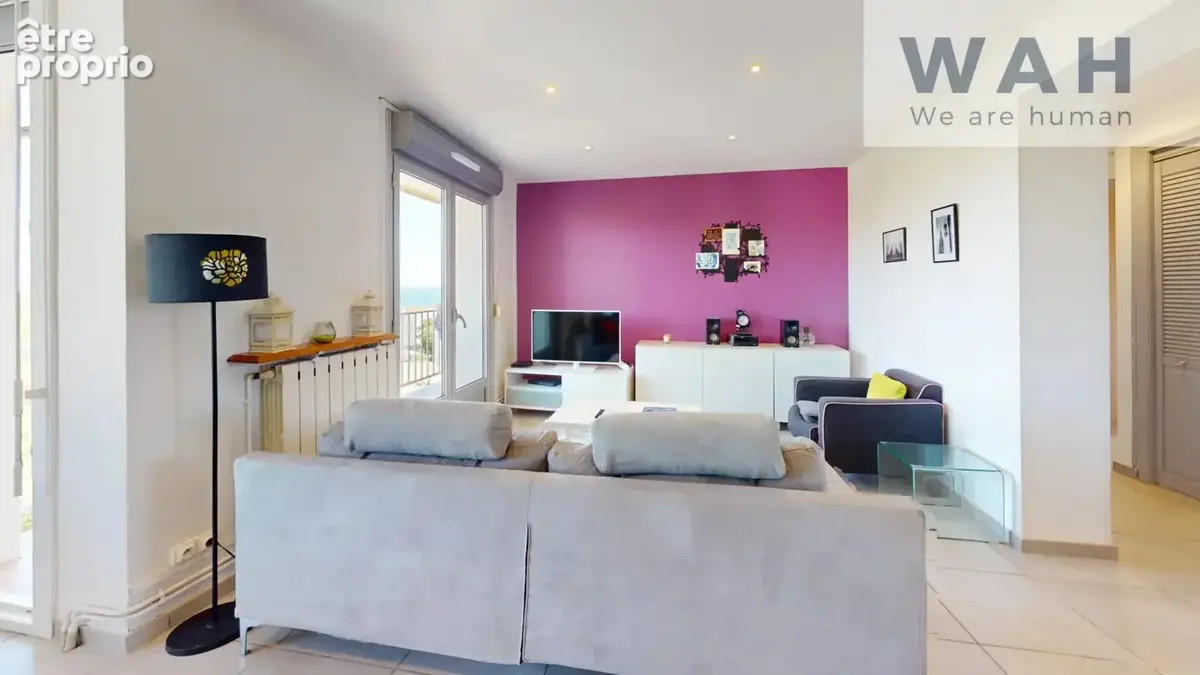 Appartement T3 vue mer et étang de Thau - photo 2