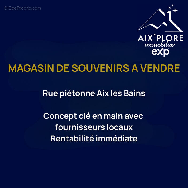 Commerce à AIX-LES-BAINS