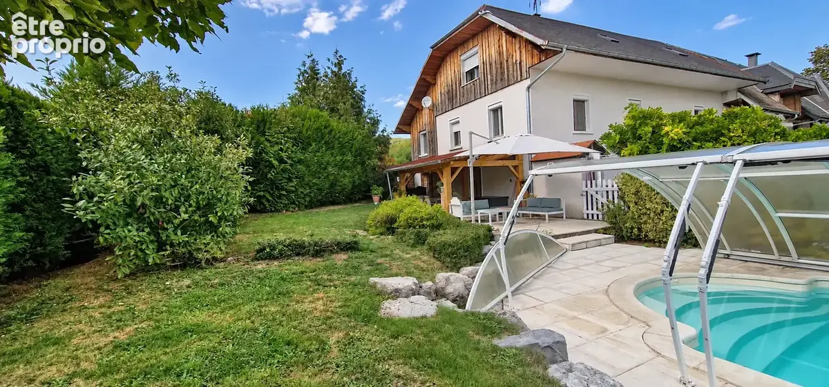 Maison à vendre 240m2 sur terrain 800m2 avec piscine à ENTRELACS - photo 2