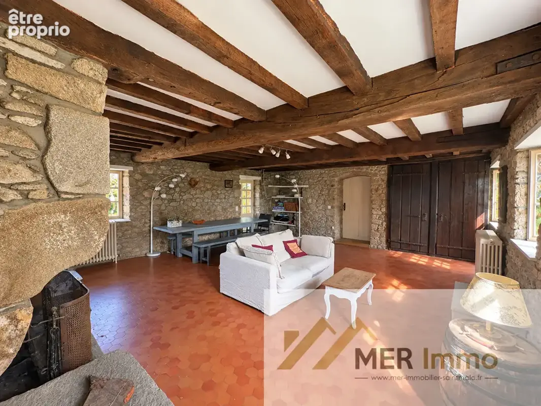 SAINT-MALO EXCLUSIVITÉ MER Immobilier A rénover belle propriété en pierres de 207m2 aux portes de Paramé - photo 9