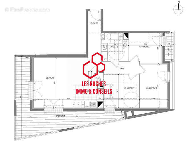 Appartement à MONTEVRAIN
