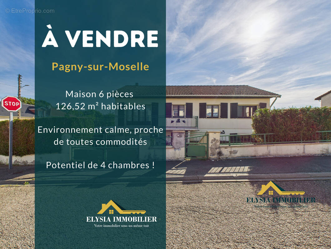 Maison à PAGNY-SUR-MOSELLE