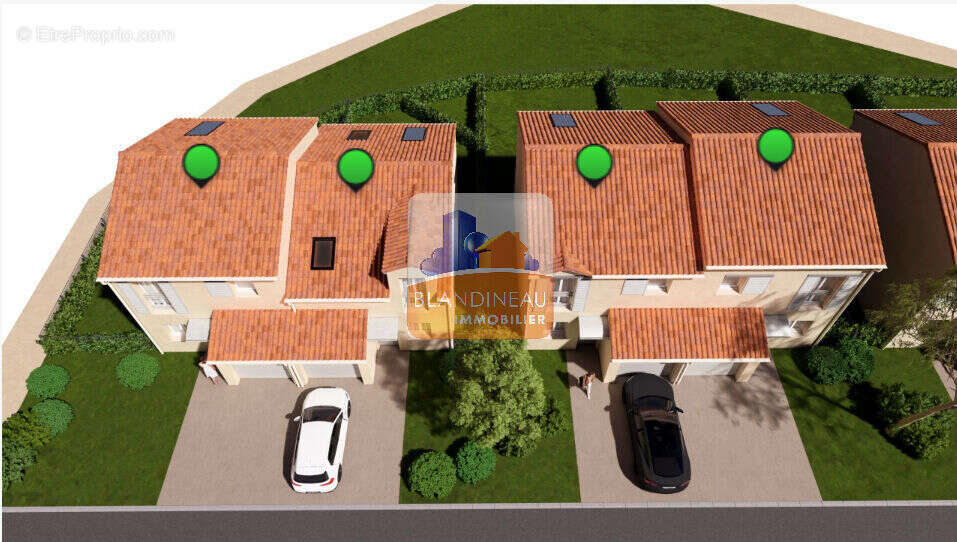 Port st pere - bourg - maison neuve 3 ch + jardin - photo 5