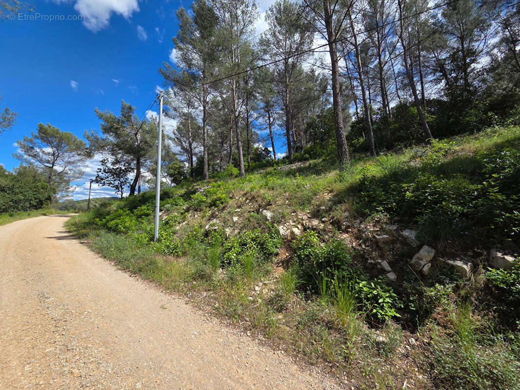 Terrain à SOLLIES-TOUCAS
