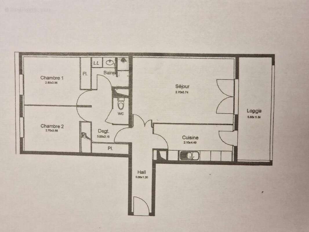   - Appartement à SAINT-PRIEST