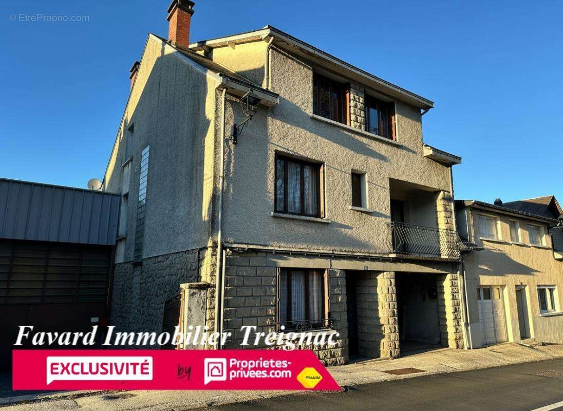 Maison  de 132 m²  4 chambres -  atelier 180 m²  + Jardin   TREIGNAC - photo 2