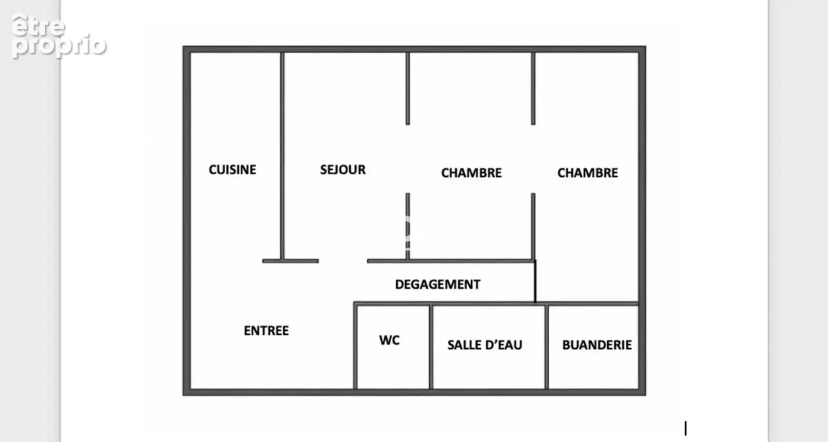 Centre ville - 3 pieces avec balcon - parking - cave - photo 16