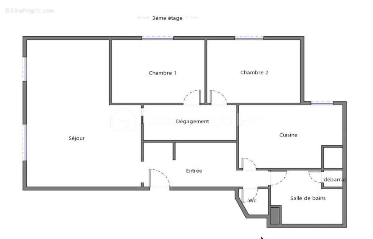Appartement 3 pièces 83 m² au Cap Horn - photo 18