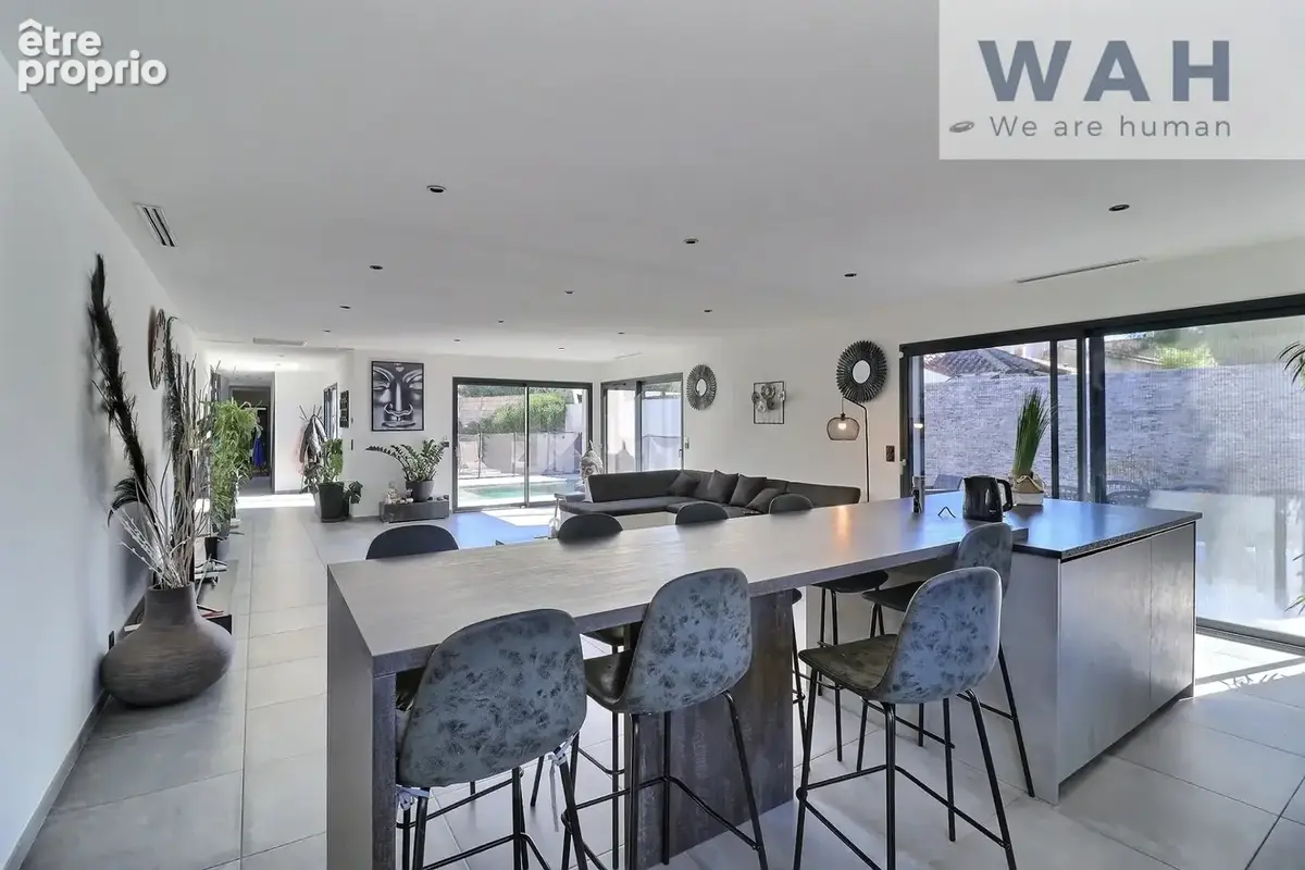 VENTE VILLA 6P 162 m2 avec piscine à Beauvoisin 30640 - photo 5