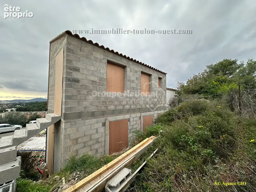 Toulon ouest - construction neuve avec pc valide - villa t5 de 160 m² - vue degagee - photo 3
