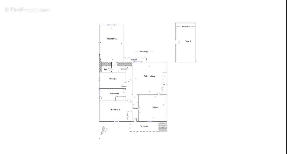 Appartement à LE COTEAU