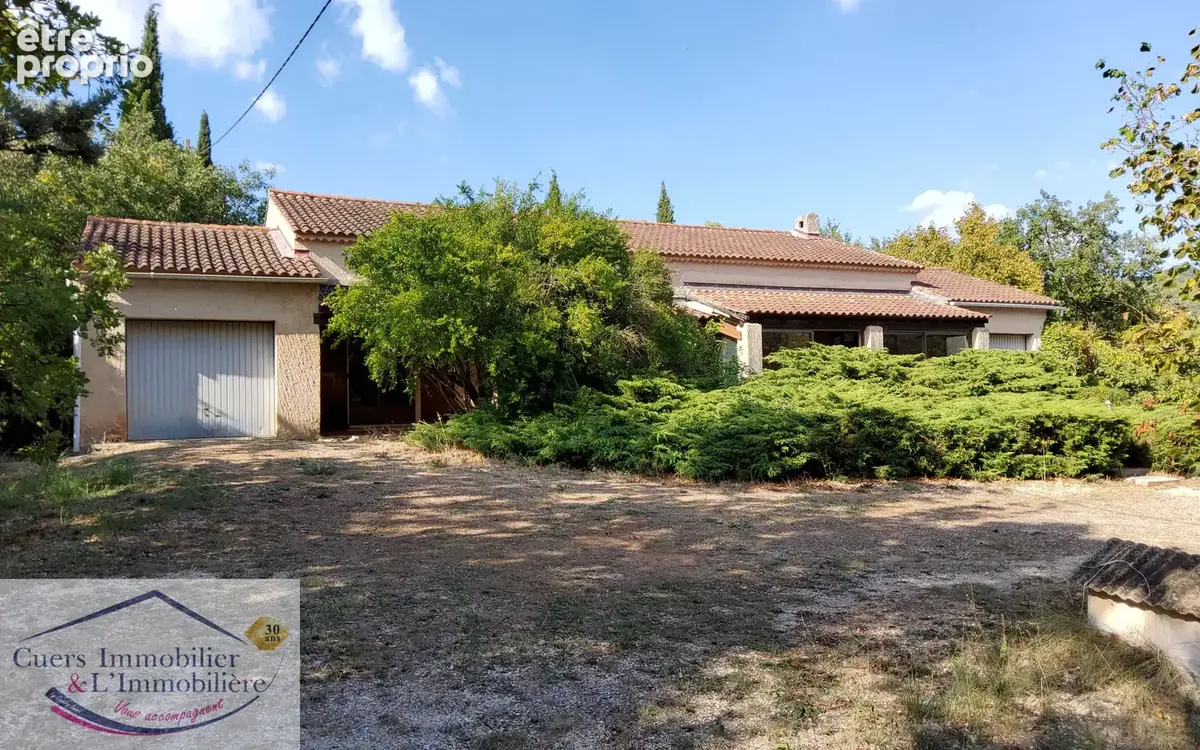 Cuers, villa t5 de plain-pied + garages - photo 2