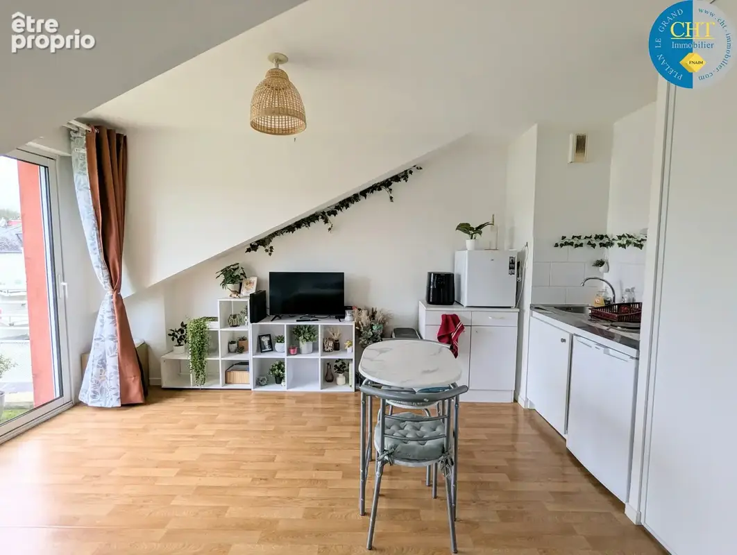 Idéal investisseur : appartement t1bis loué   centre-ville de guer (56380) - photo 3