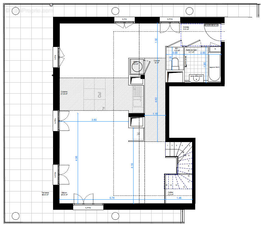 Appartement à MARSEILLE-9E
