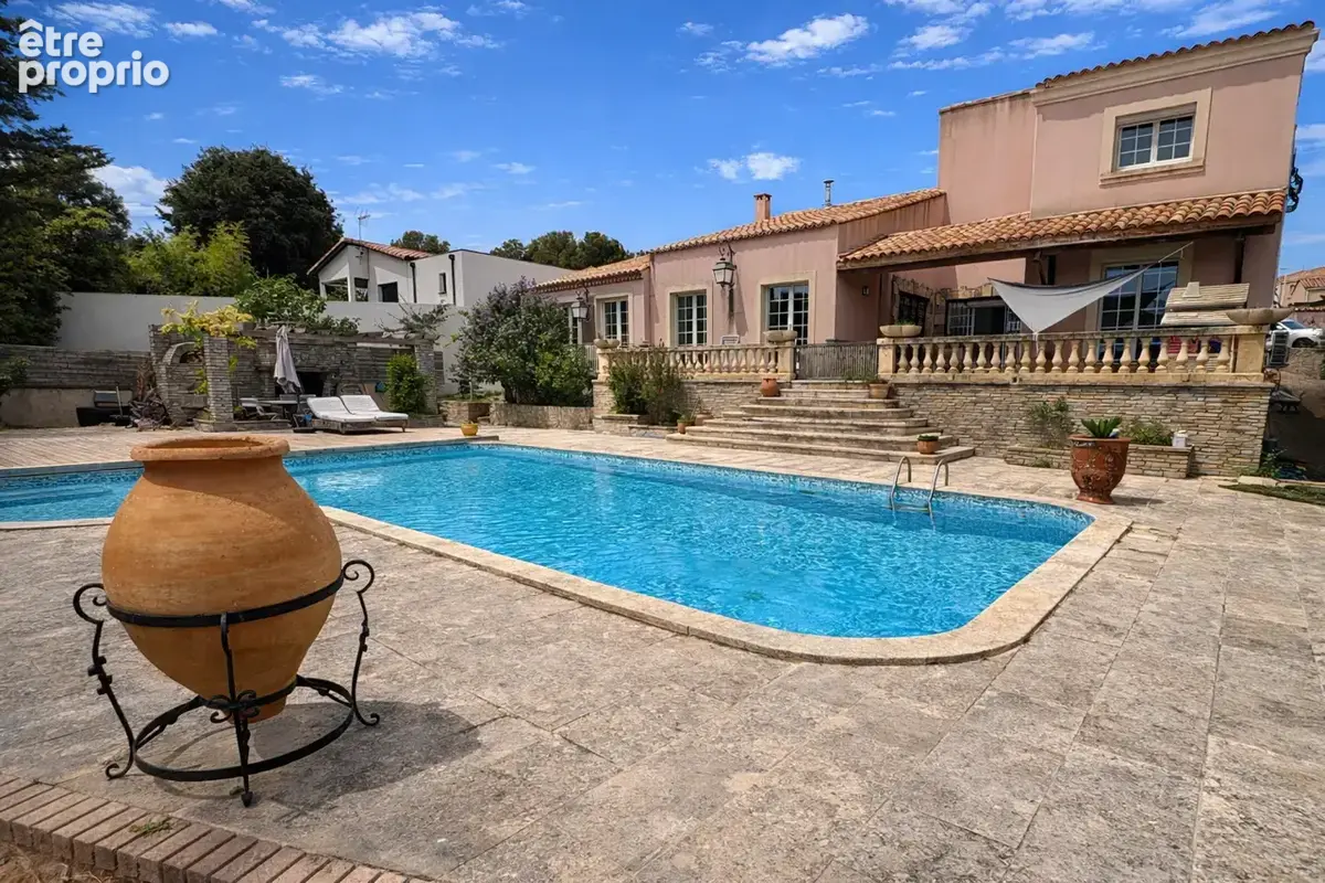 Villa t7 280m2 - terrain 1800m2 - piscine - sous sol - garage - photo 7