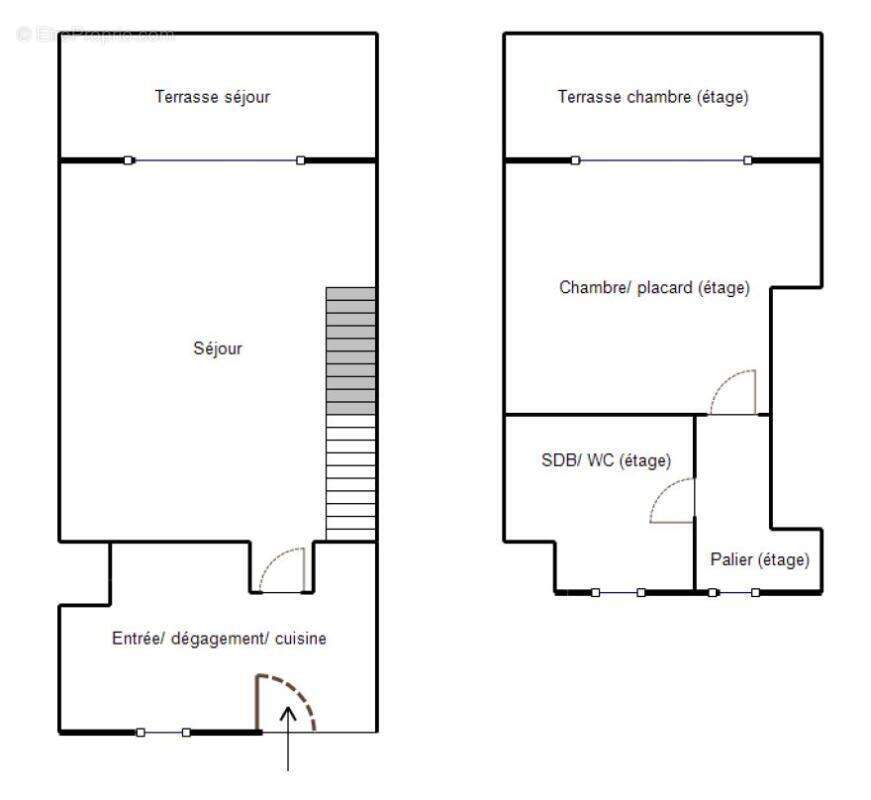 Saint laurent du var - les vespins - 2p duplex 45 m² + cave - photo 7