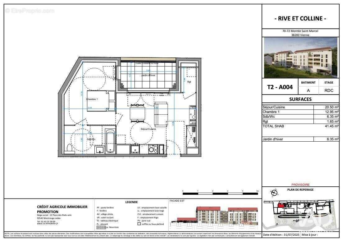 Appartement 41 m² à Vienne  - photo 5