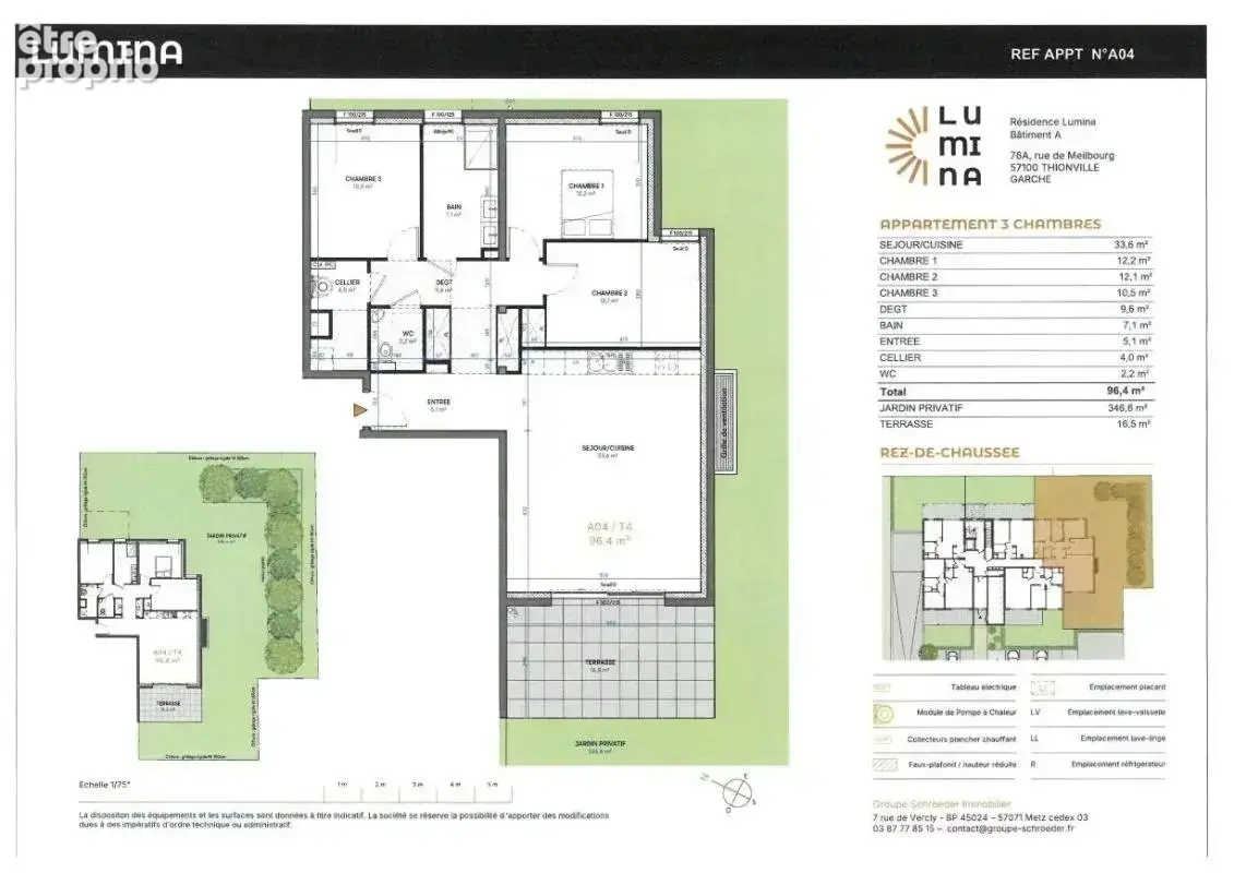 T4 neuf - residence lumina garche - photo 2
