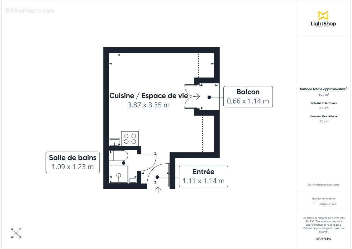 Appartement à PARIS-9E