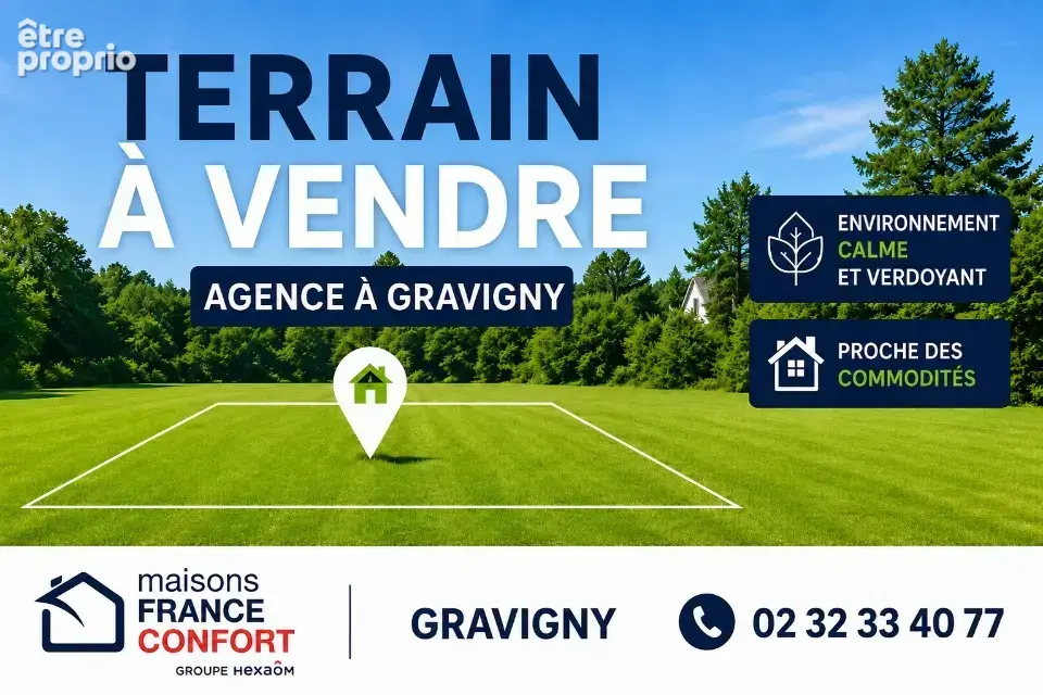 Terrain 905 m² à Autheuil-Authouillet  - photo 1