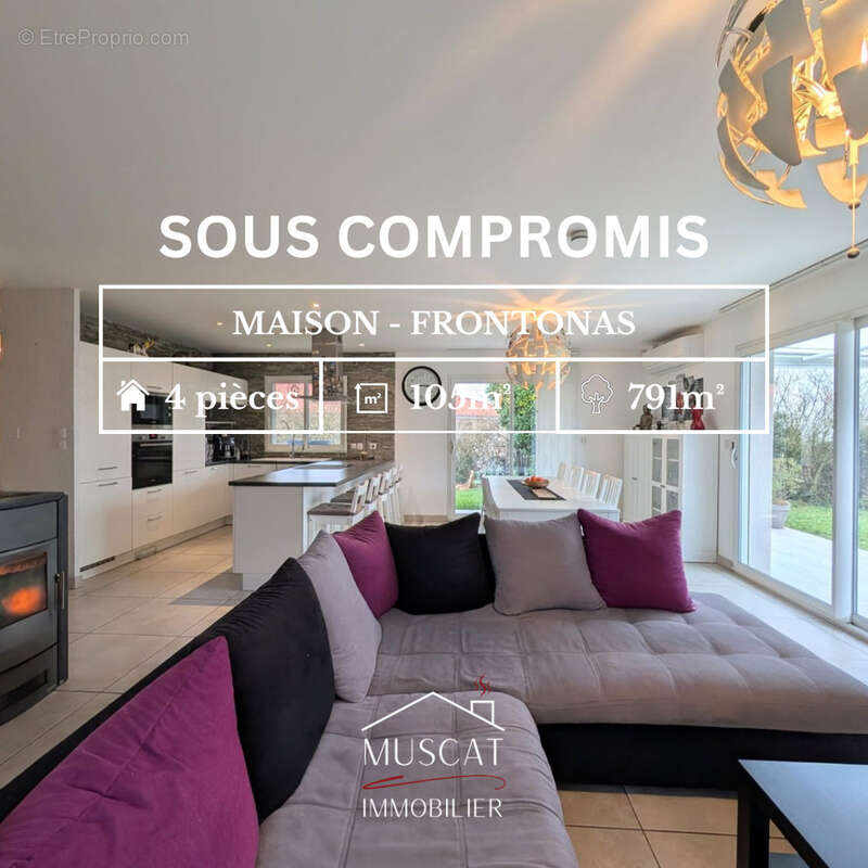Maison à FRONTONAS