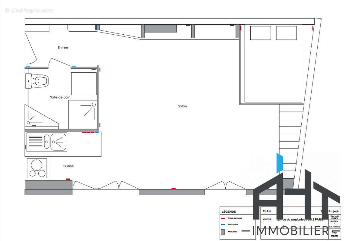 Appartement à PARIS-12E