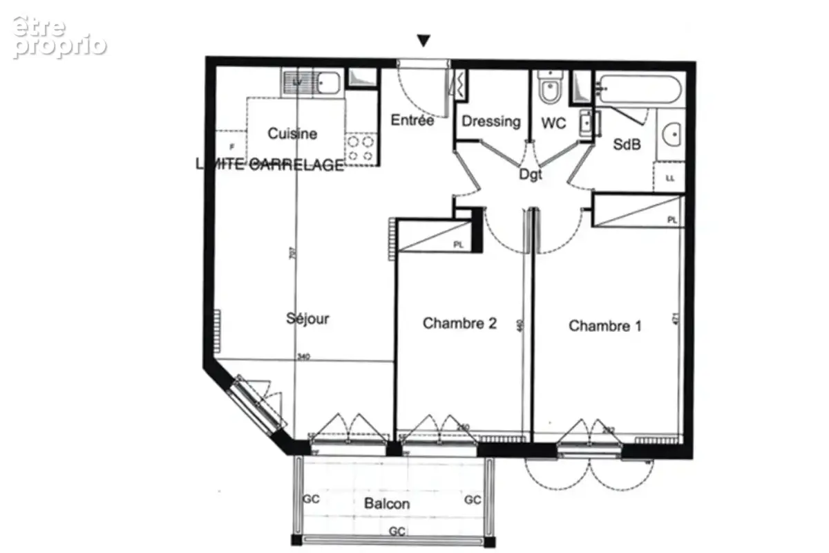 Appartement Le Plessis Robinson 3 pièce(s) 59 m2 - photo 16