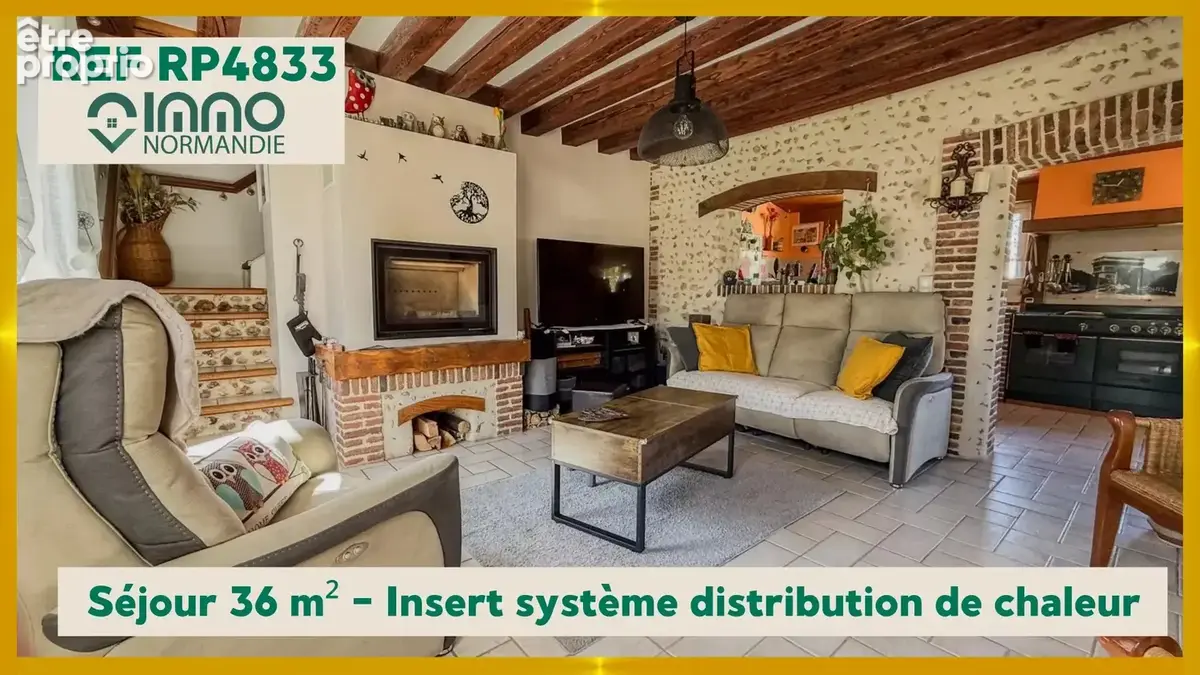 Rp4833 - belle maison 145m² dans le perche - habitable de suite - photo 2