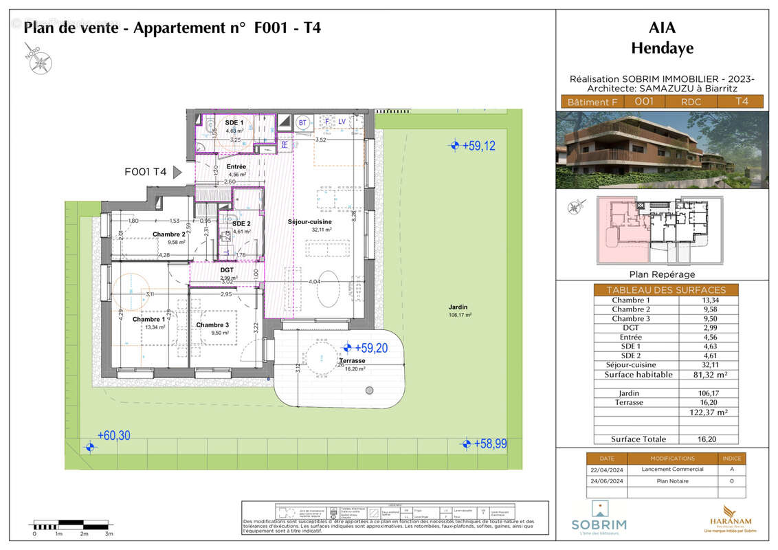 Appartement à HENDAYE