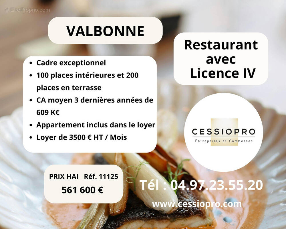 Commerce à VALBONNE